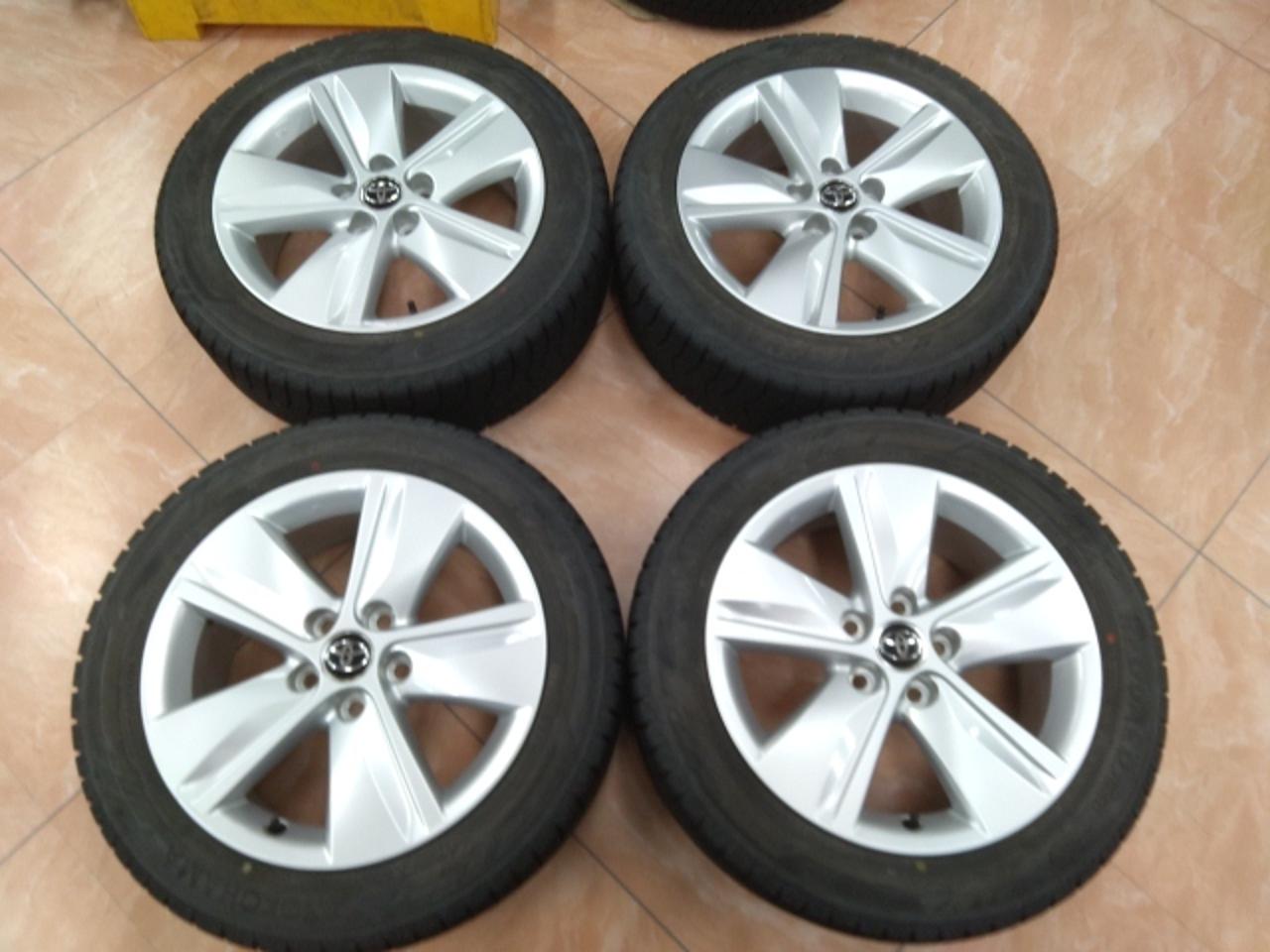 Toyota genuine 60 Series Harrier Elegance Genuine Wheels + YOKOHAMA ice GUARD iG60