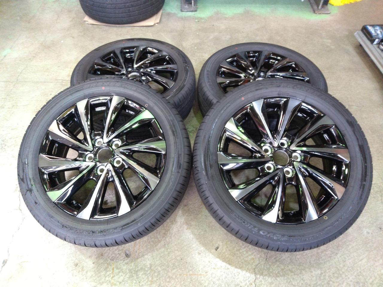 TOYOTA 90 Series Voxy genuine wheels + TOYO PROXES R60