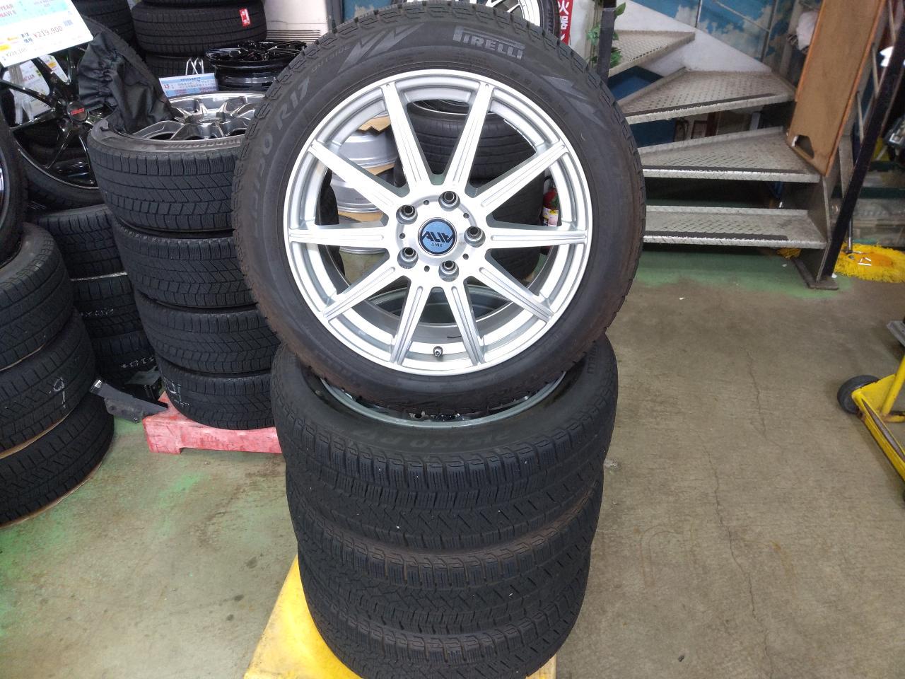 CLIMATE ALIA Spoke wheels + PIRELLI WINTER ICE ZERO ASIMMETRICO