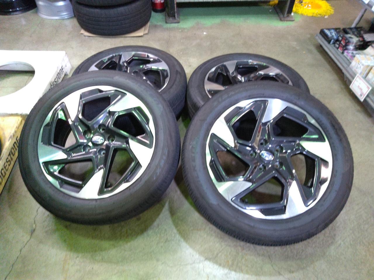 SUBARU Crosstrek original wheels + FALKEN ZIEX ZE001A A / S