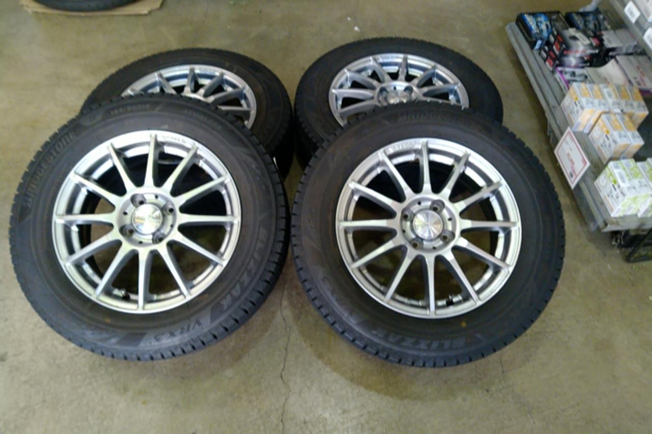 A-TECH SCHNEIDER Spoke wheels + BRIDGESTONE BLIZZAK VRX3