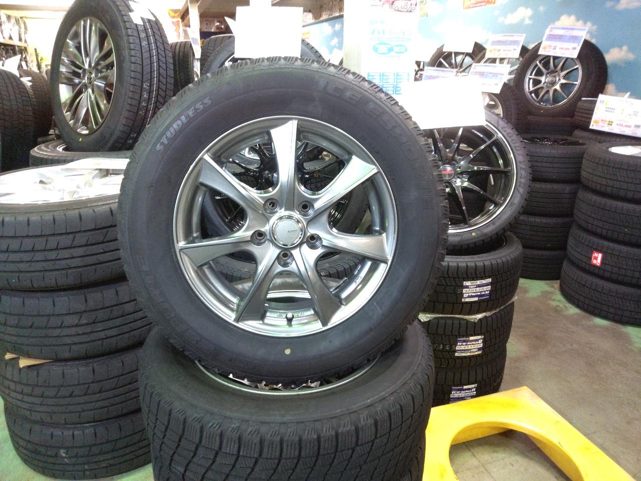LEABEN Spoke wheels + AUTOBACS ICE ESPORTE
