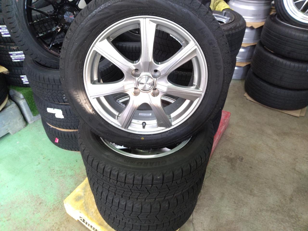 DUNLOP PRD Spoke wheels + YOKOHAMA iceGUARD iG70
