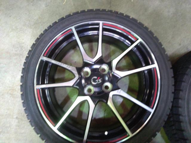 トヨタ アクアG’s純正ホイール+GRIP MAX GRIP ICE X
