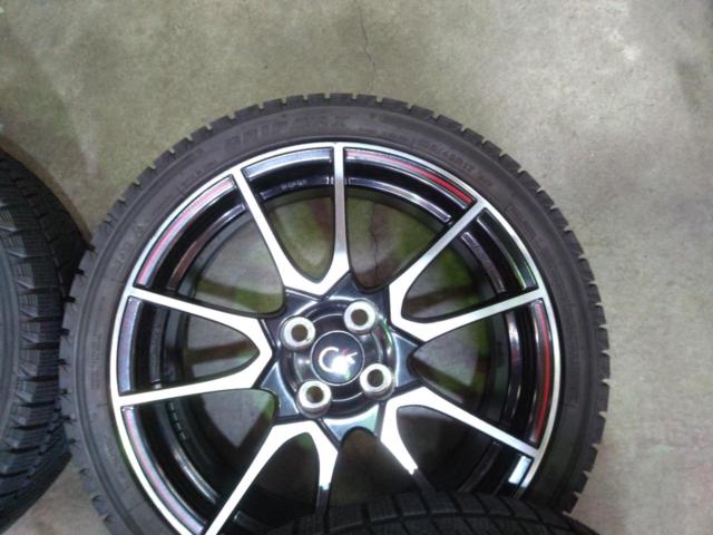 トヨタ アクアG’s純正ホイール+GRIP MAX GRIP ICE X
