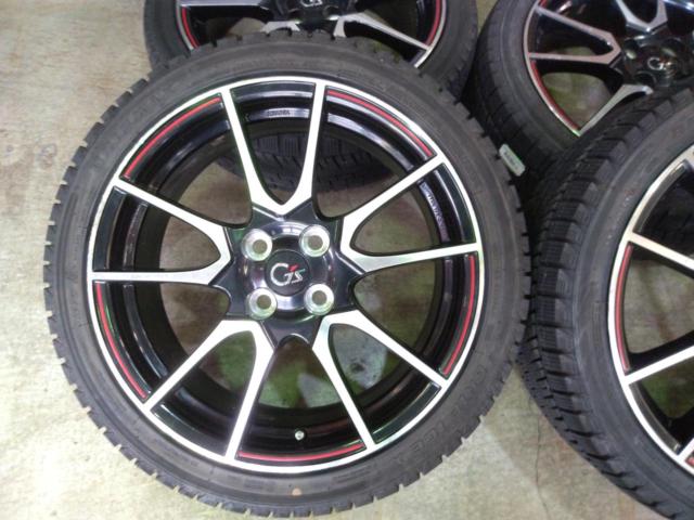 トヨタ アクアG’s純正ホイール+GRIP MAX GRIP ICE X