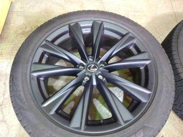 LEXUS RX500H F SPORT 純正ホイール + BRIDGESTONE BLIZZAK VRX3