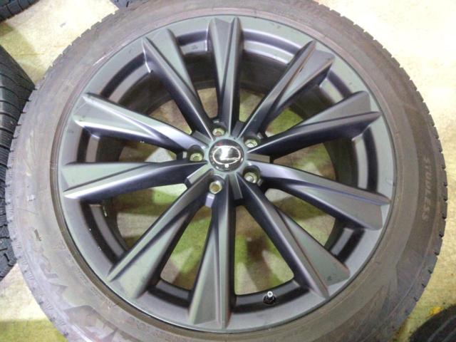 LEXUS RX500H F SPORT 純正ホイール + BRIDGESTONE BLIZZAK VRX3