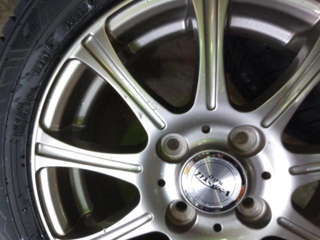 ★新品スタッドレスタイヤ付きセット!!!D.O.S. Modicaホイール+GOODYEAR(グッドイヤー) ICE NAVI 8 155/65R14 75Q +