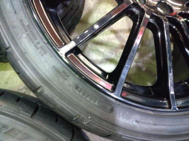 STI SPORTS 純正オプションホイール   + DUNLOP(ダンロップ) DUNLOP DIREZZA DZ101 215/40R18 4本