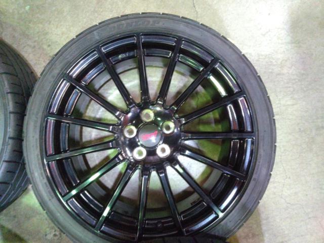 STI SPORTS 純正オプションホイール   + DUNLOP(ダンロップ) DUNLOP DIREZZA DZ101 215/40R18 4本