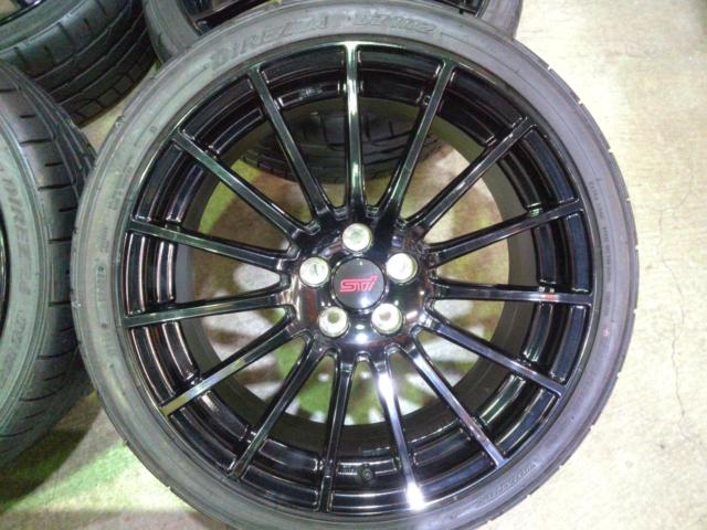 STI SPORTS 純正オプションホイール   + DUNLOP(ダンロップ) DUNLOP DIREZZA DZ101 215/40R18 4本