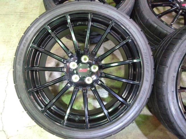 STI SPORTS 純正オプションホイール   + DUNLOP(ダンロップ) DUNLOP DIREZZA DZ101 215/40R18 4本