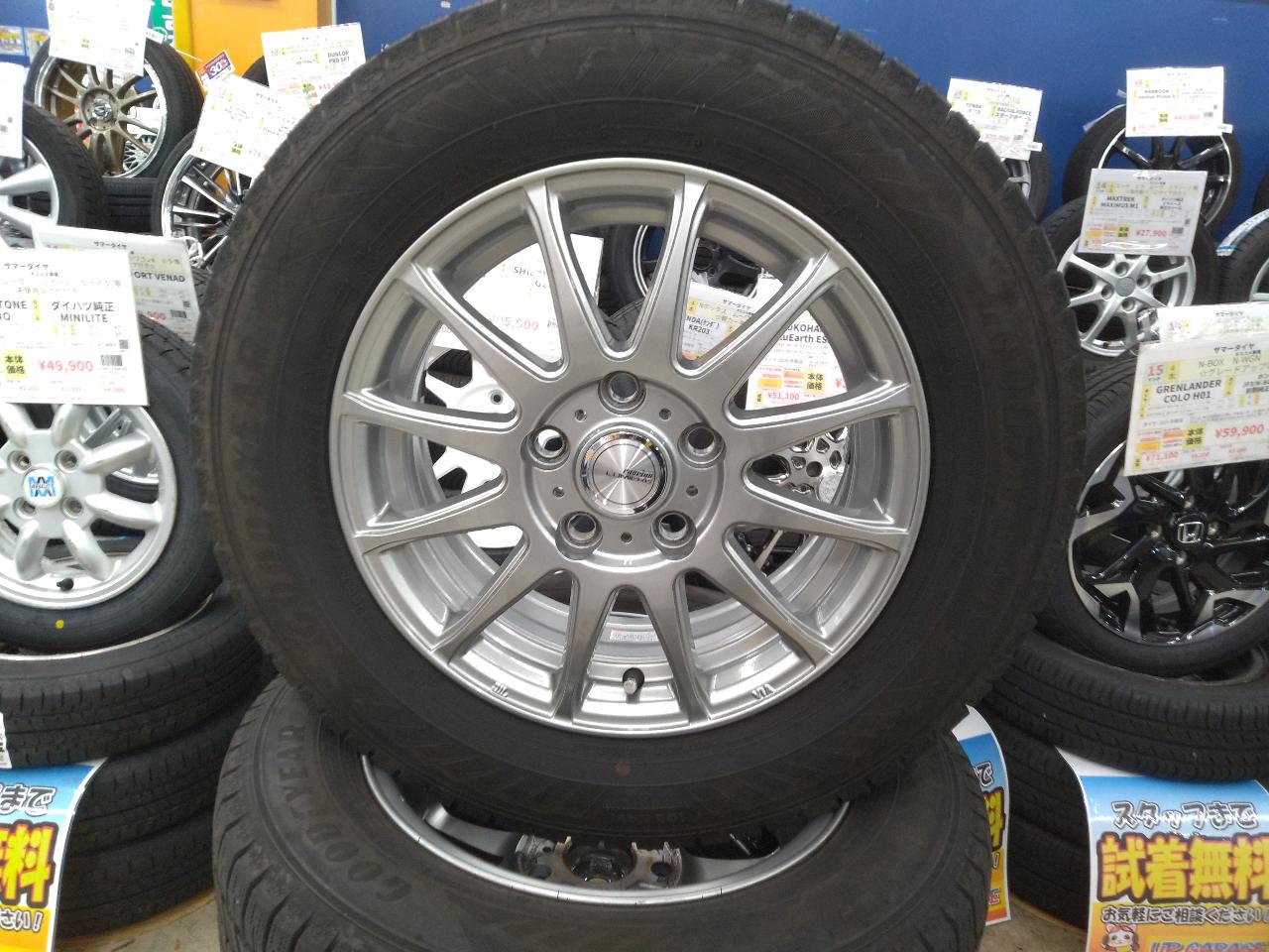 weds ravrion LUMIERE + GOODYEAR ICE NAVI Eight