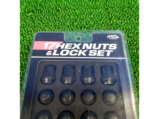 【M12×P1.25】MID WHEELS ロックナットセット