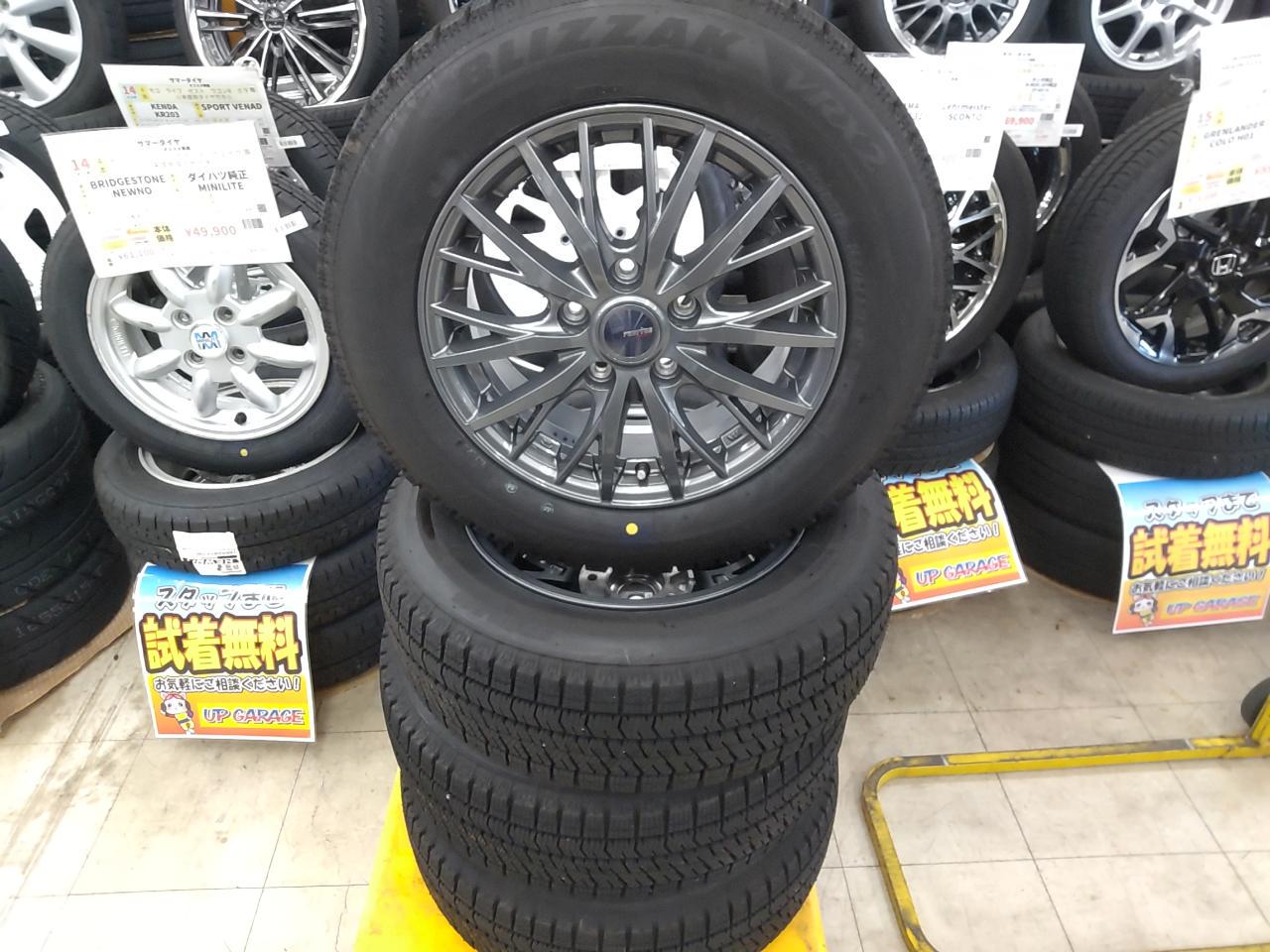 weds RAVRION RM01+BRIDGESTONE BLIZZAK VRX2