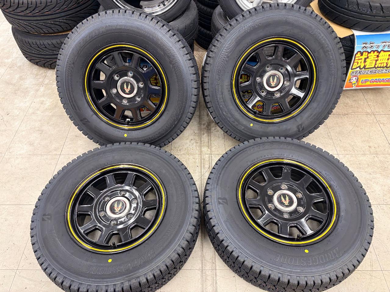 KYOHO with new tires PRO-POTER X + BRIDGESTONE BLIZZAK VL10
