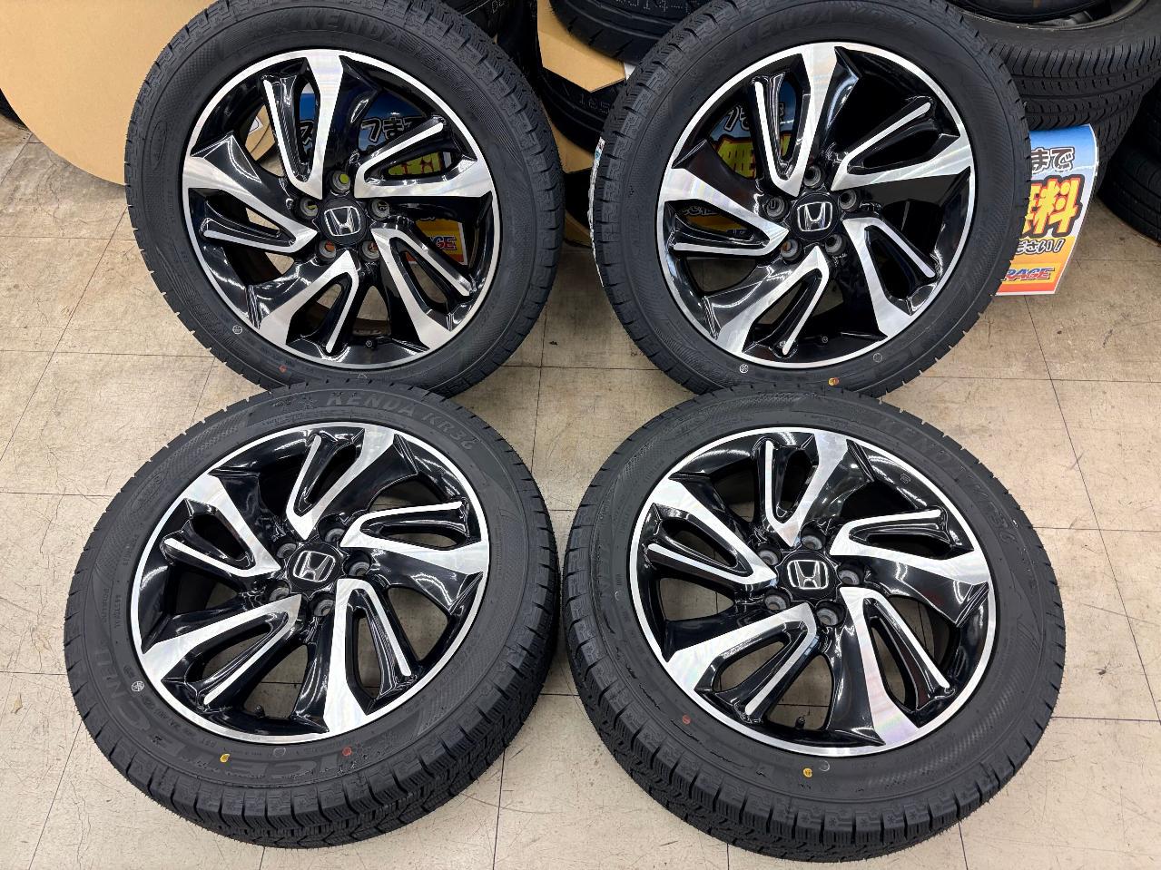 HONDA with new tires RP-based Step WGN Spada Cool Spirit original wheel + KENDA ICETEC NEO KR36