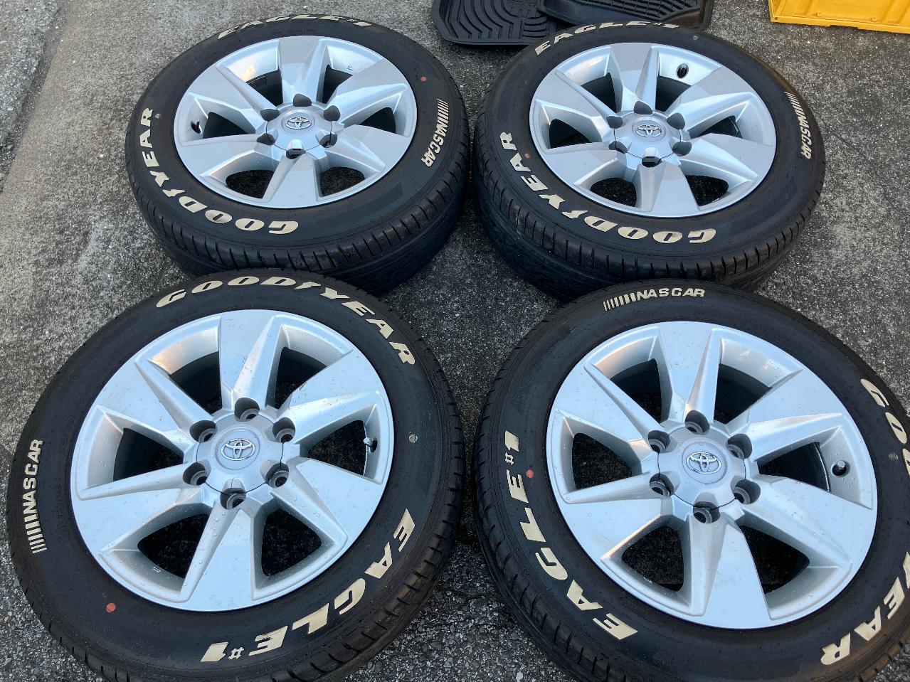Toyota genuine 150 system Land Cruiser Prado Late version Wheel + GOODYEAR EAGLE # 1
