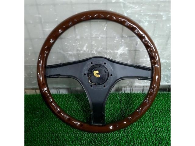 NARDI GARA3 ウッドステアリング外径360mm ホーンボタン付
