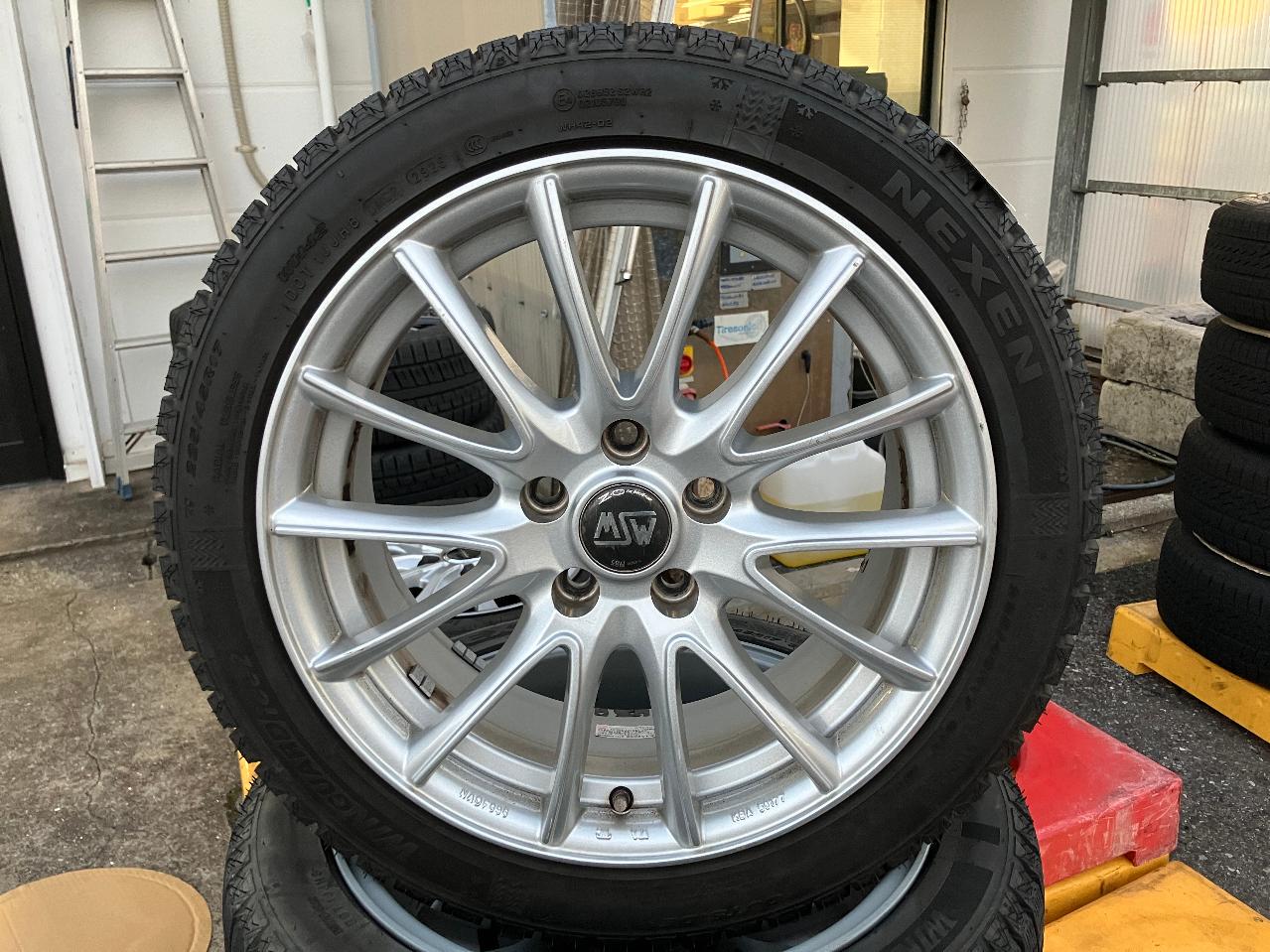 OZ RACING MSW 86+NEXEN WINGUARD ice 2