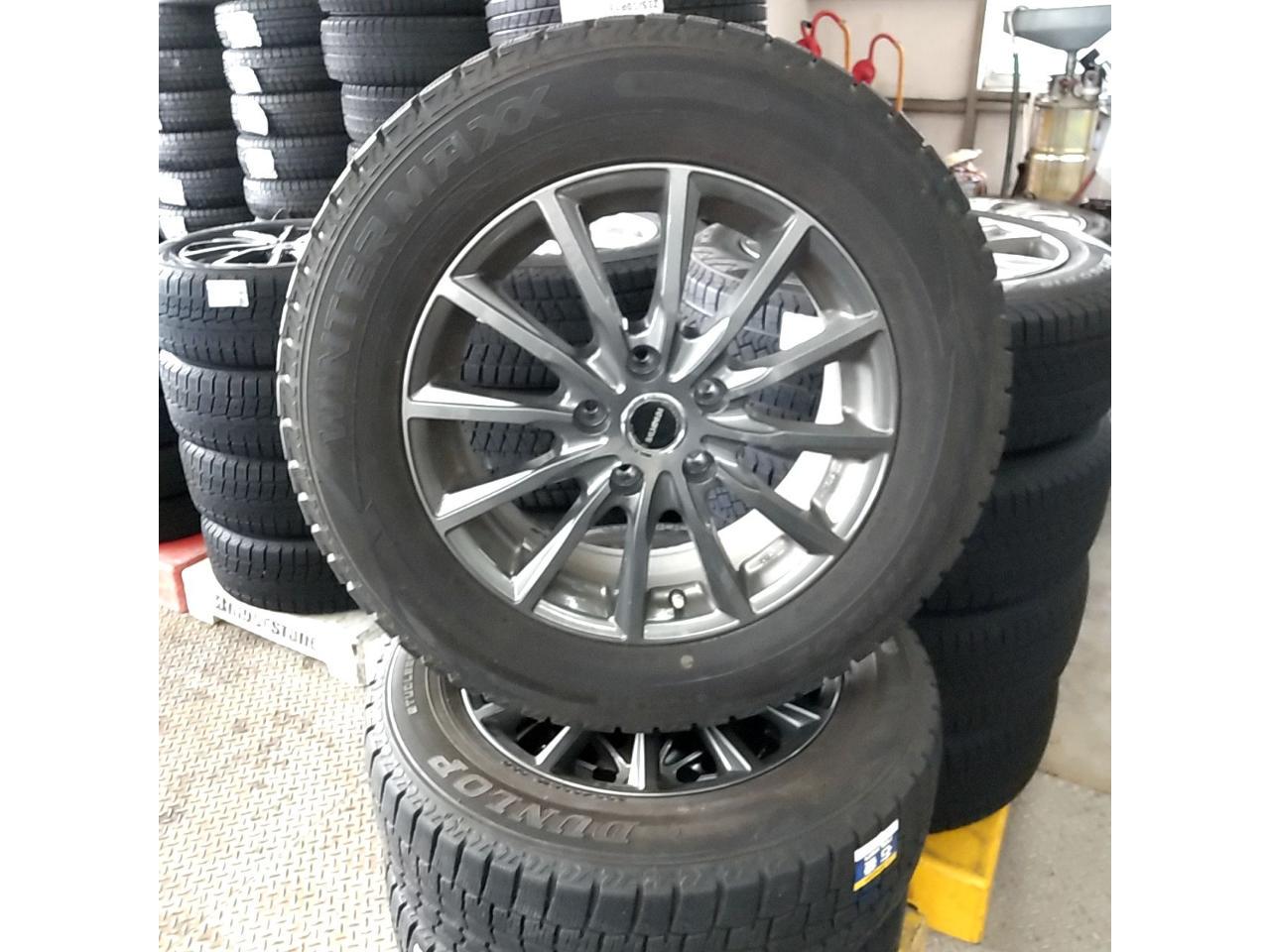 BRIDGESTONE BALMINUM + DUNLOP WINTER MAXX WM02 C28 Serena/Yaris Cross/10 Series Alphard