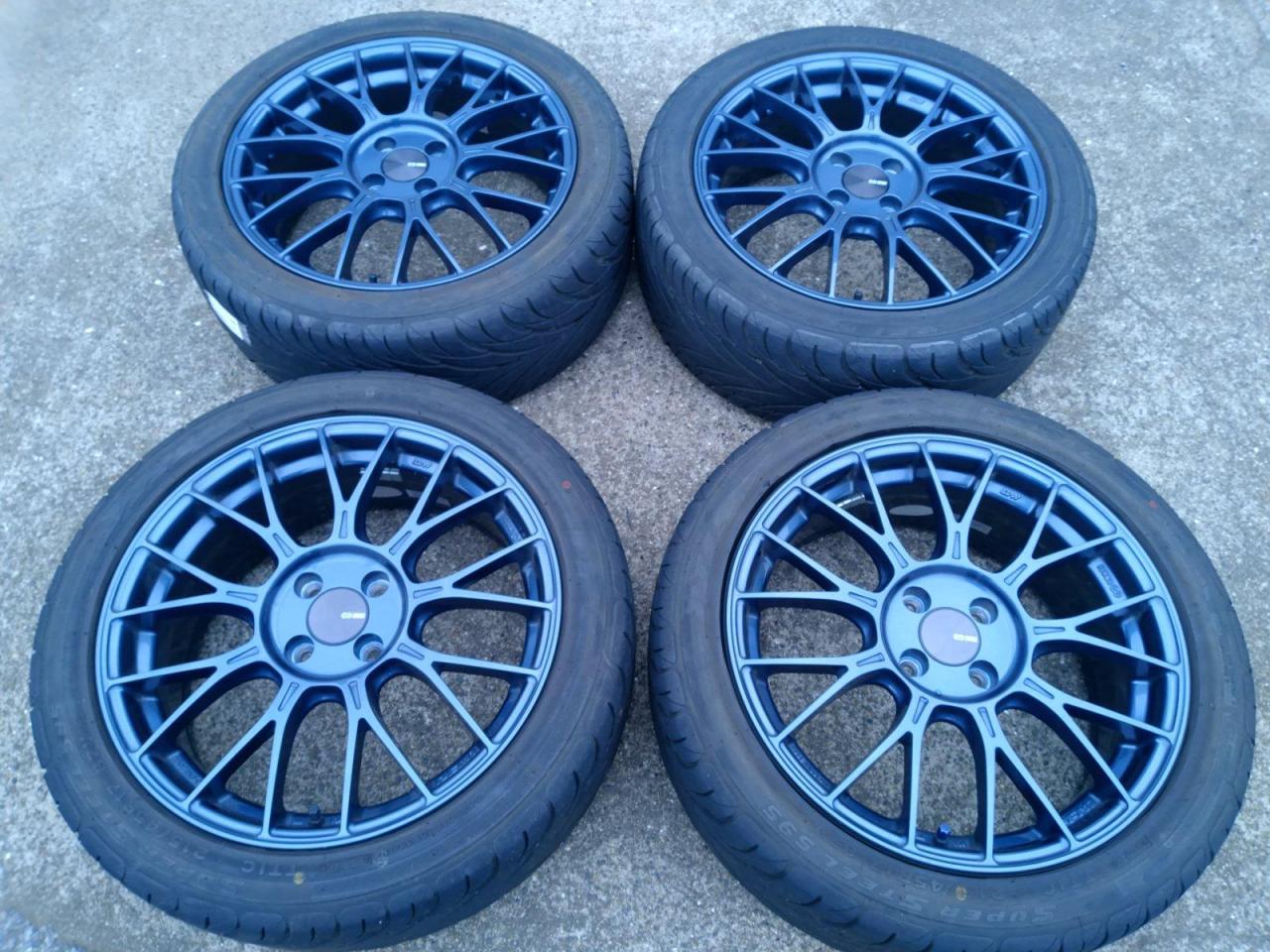ENKEI PerformanceLine PFM 1 + FEDERAL SUPER 595 Roadster/Aqua/Note/Yaris etc.