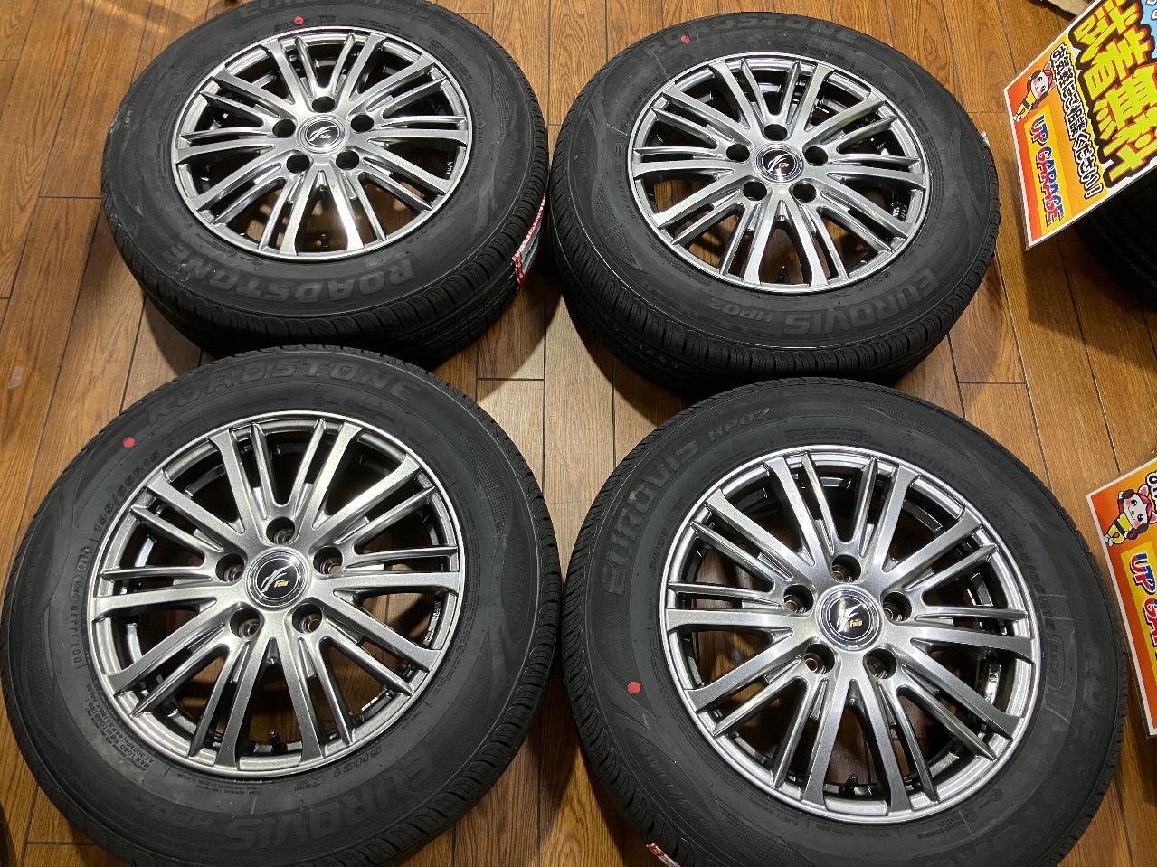 weds Fang Alloy Wheels + ROADSTONE Eurovis HP02 Noah/Voxy/Serena
