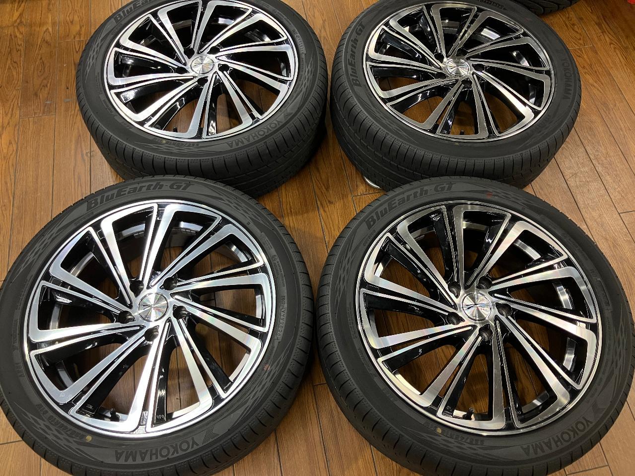 BADX 632 LOXARNY TURBINE RE + YOKOHAMA BluEarth-GT AE 51 Levorg/Crown/Odyssey/Leaf/Stepwgn etc.