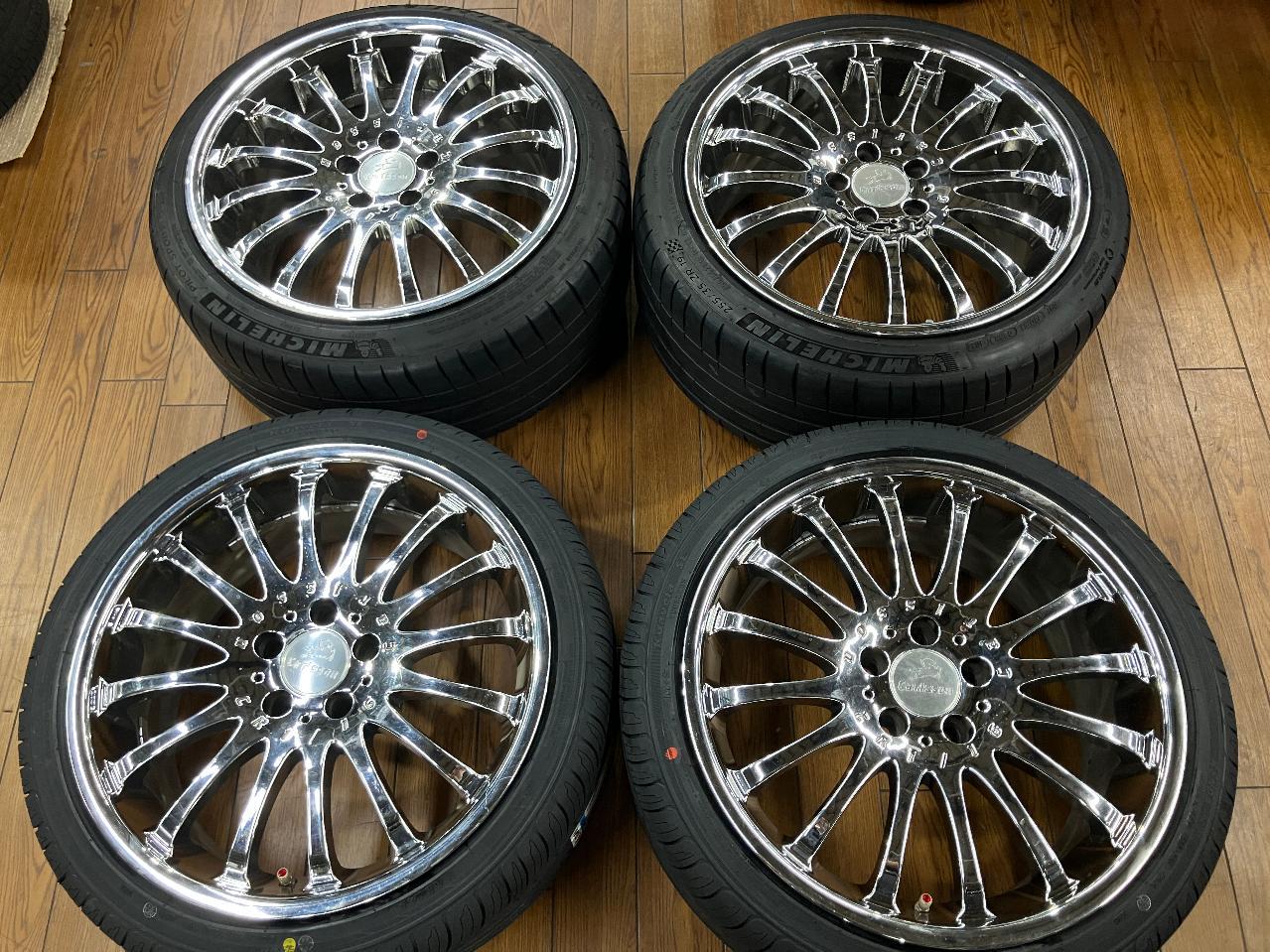 Carlsson 1/16 + KENDA KR 20 + MICHELIN PILOT SPORT 4S Crown/Mark X/GS/IS For lowered sedans