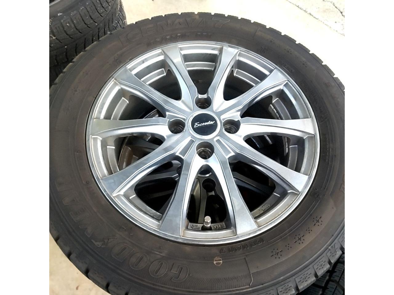 HOT STUFF Exceeder ELDA + GOODYEAR ICE NAVI 7