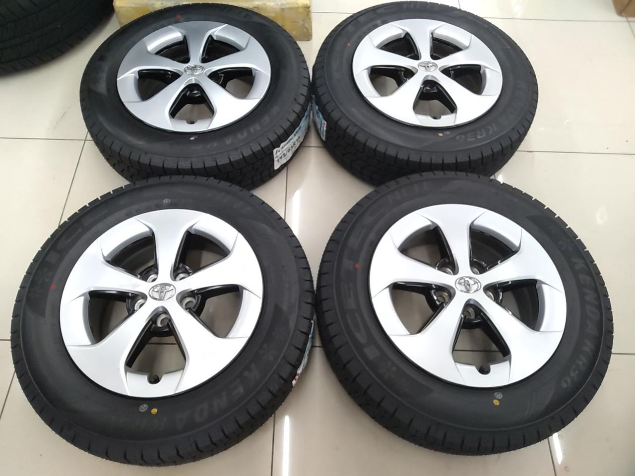 TOYOTA 30 series Prius late Original wheel + KENDA KR36 with new tires set !!