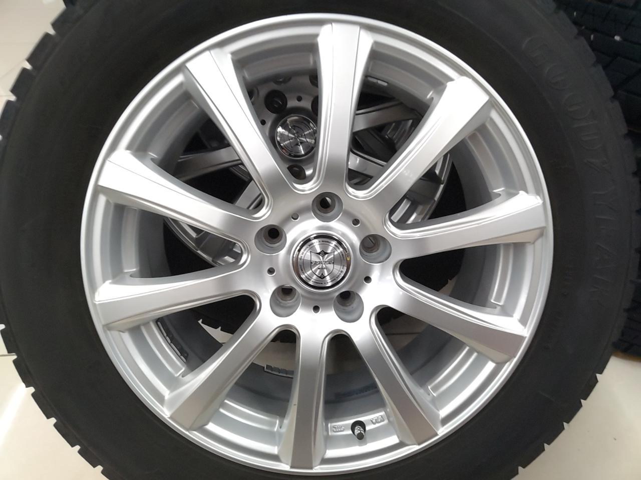 weds JOKER 10-spoke wheel + GOODYEAR ICE NAVI 7