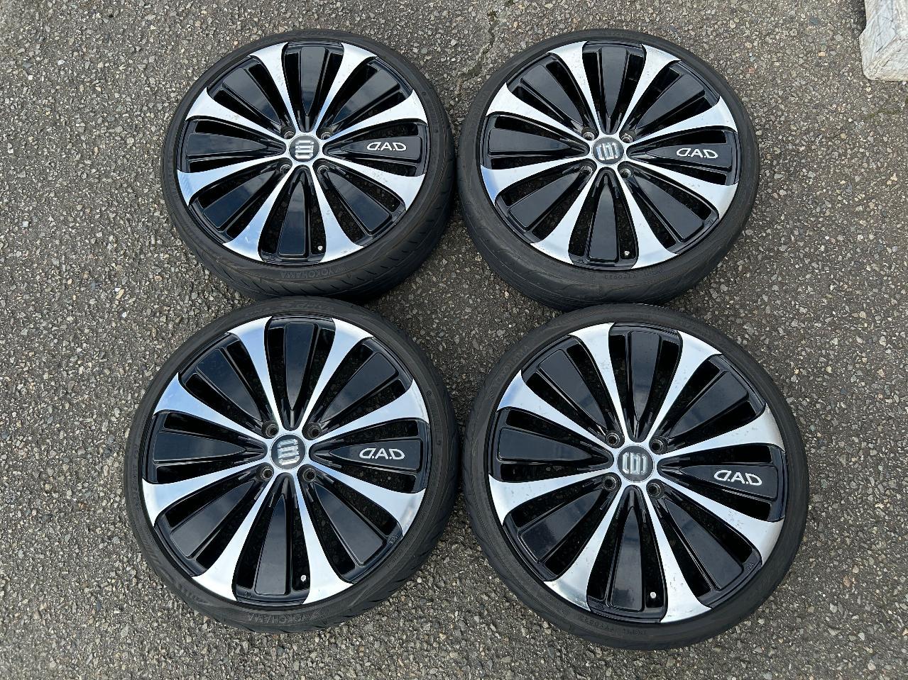 D.A.D GARSON VELUGA (Veluga/Black Polish + YOKOHAMA DNA S.drive