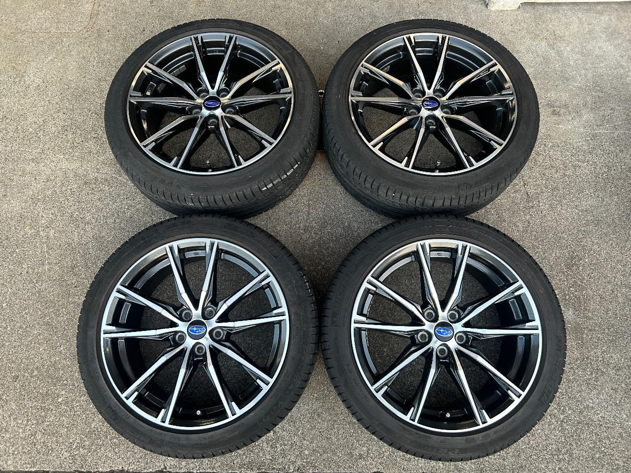 SUBARU BRZ / ZC6 Late version 17-inch genuine alloy wheels + MICHELIN PRIMACY HM