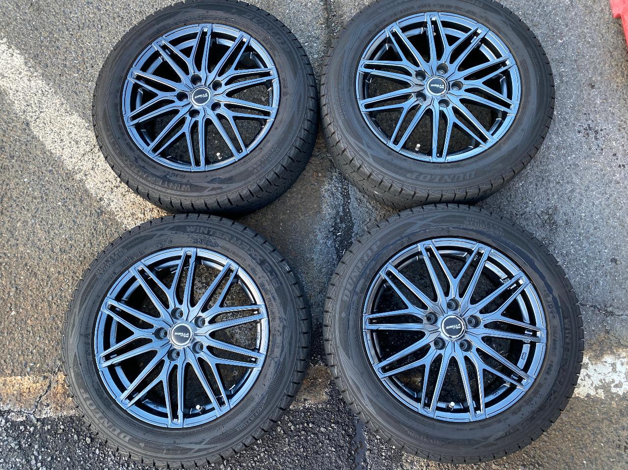 TOPY SIBILLA NEXT Spoke wheels + DUNLOP WINTER MAXX SJ8 215 / 60R17 Manufactured in 2024