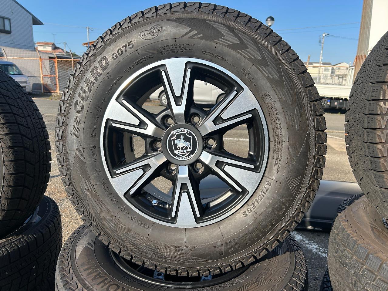 KOSEI OFF ROAD GEAR X + YOKOHAMA ice GUARD G075
