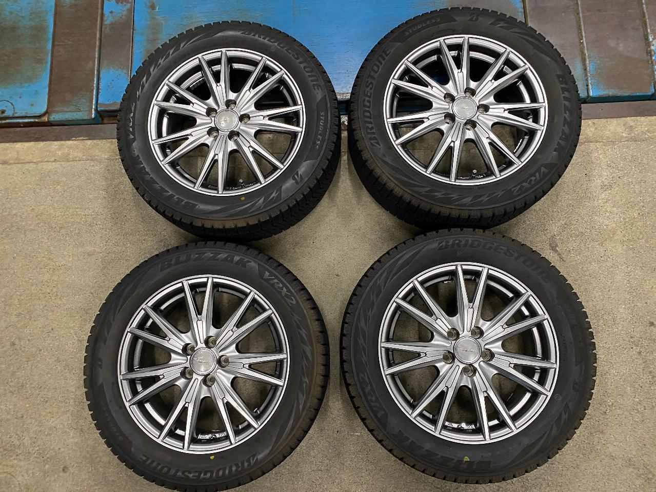 weds VELVA KEVIN + BRIDGESTONE BLIZZAK VRX2