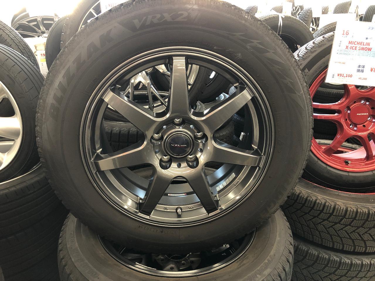 weds VELVA WONDER + BRIDGESTONE BRIDGESTONE BLIZZAK VRX2