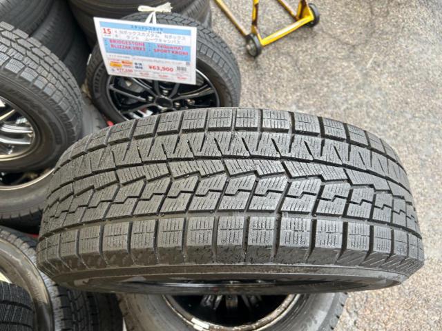 SUBARU純正オプション SAAホイール + YOKOHAMA iceGUARD iG70