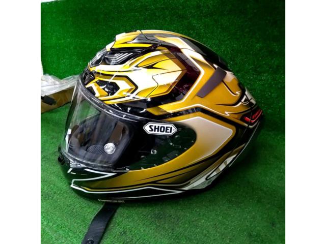 SHOEI X-Fourteen AERODYNE (TC-9 GOLD/BLACK)