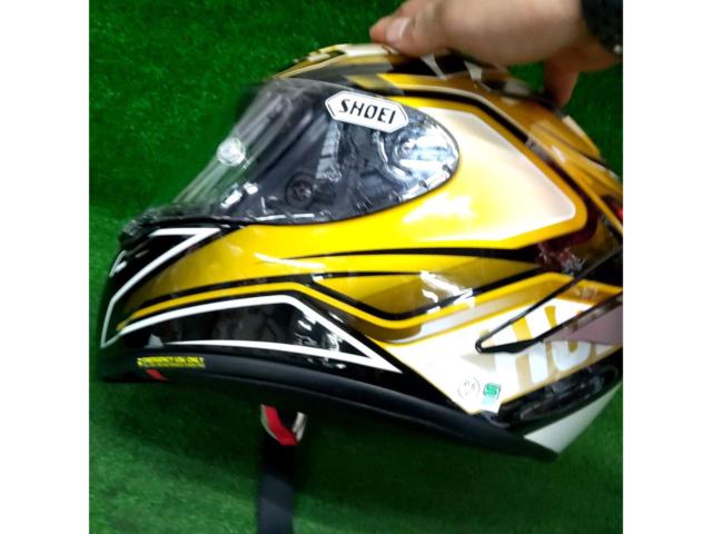 SHOEI X-Fourteen AERODYNE (TC-9 GOLD/BLACK)