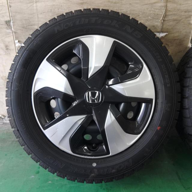 HONDA フィット ハイブリッド純正アルミホイール + AUTOBACS NorthTrek N5