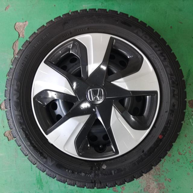 HONDA フィット ハイブリッド純正アルミホイール + AUTOBACS NorthTrek N5