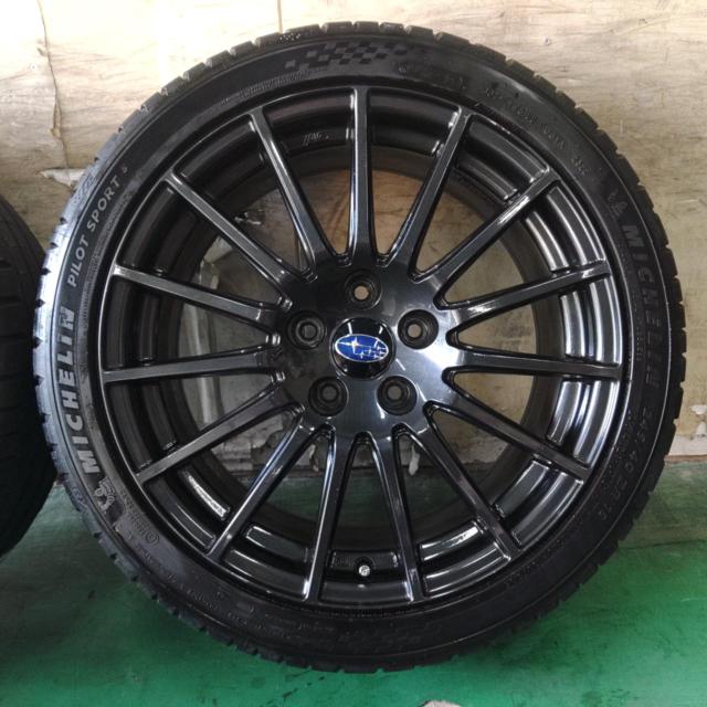 SUBARU WRX S4 VAG STi SPORT# 500台限定カラー + MICHELIN PilotSport 5