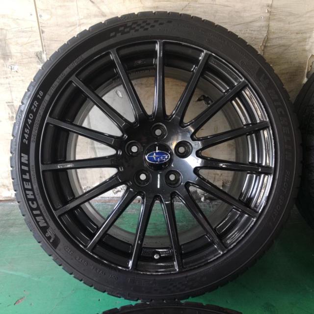 SUBARU WRX S4 VAG STi SPORT# 500台限定カラー + MICHELIN PilotSport 5