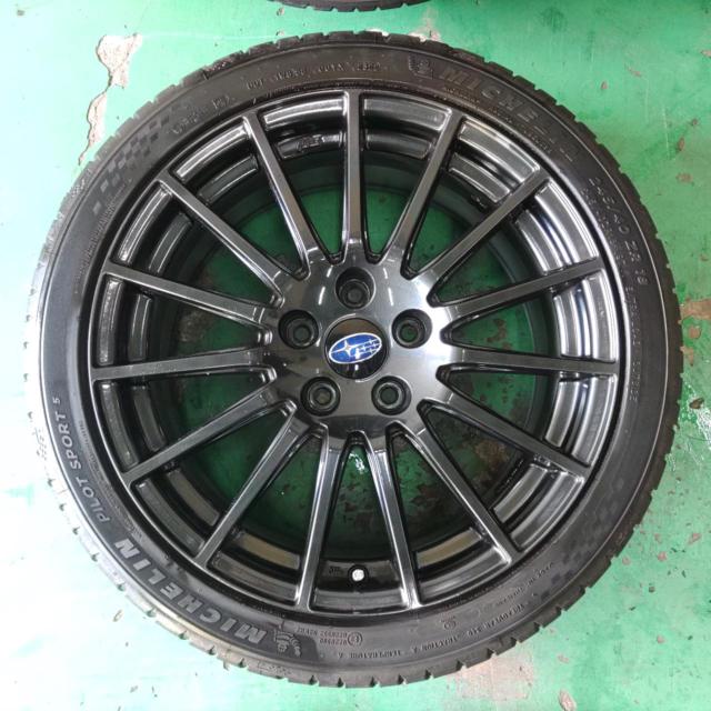 SUBARU WRX S4 VAG STi SPORT# 500台限定カラー + MICHELIN PilotSport 5
