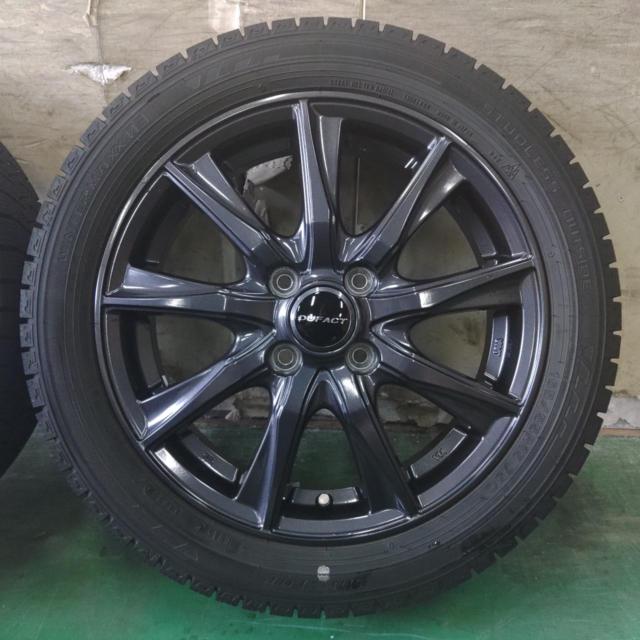 DUNLOP DUFACT 9本スポークホイール + DUNLOP WINTER MAXX WM03