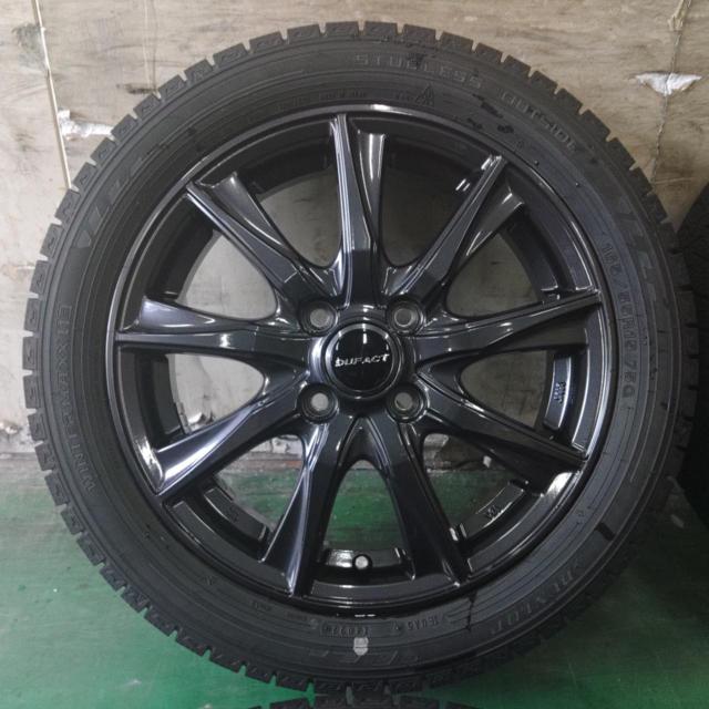 DUNLOP DUFACT 9本スポークホイール + DUNLOP WINTER MAXX WM03