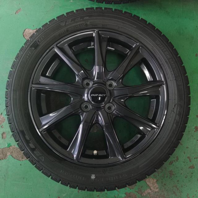DUNLOP DUFACT 9本スポークホイール + DUNLOP WINTER MAXX WM03